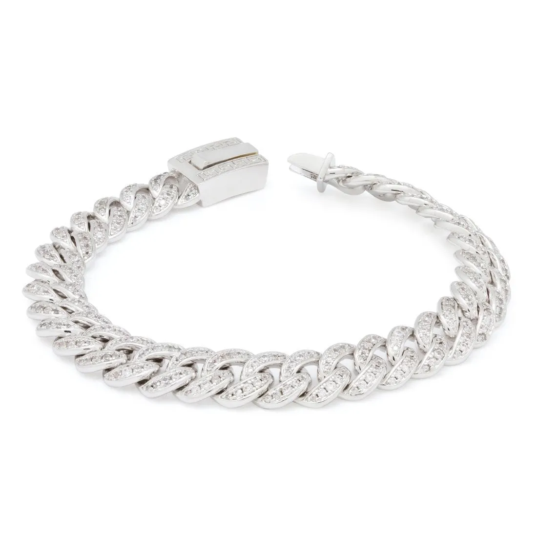 10mm Iced Miami Cuban Bracelet