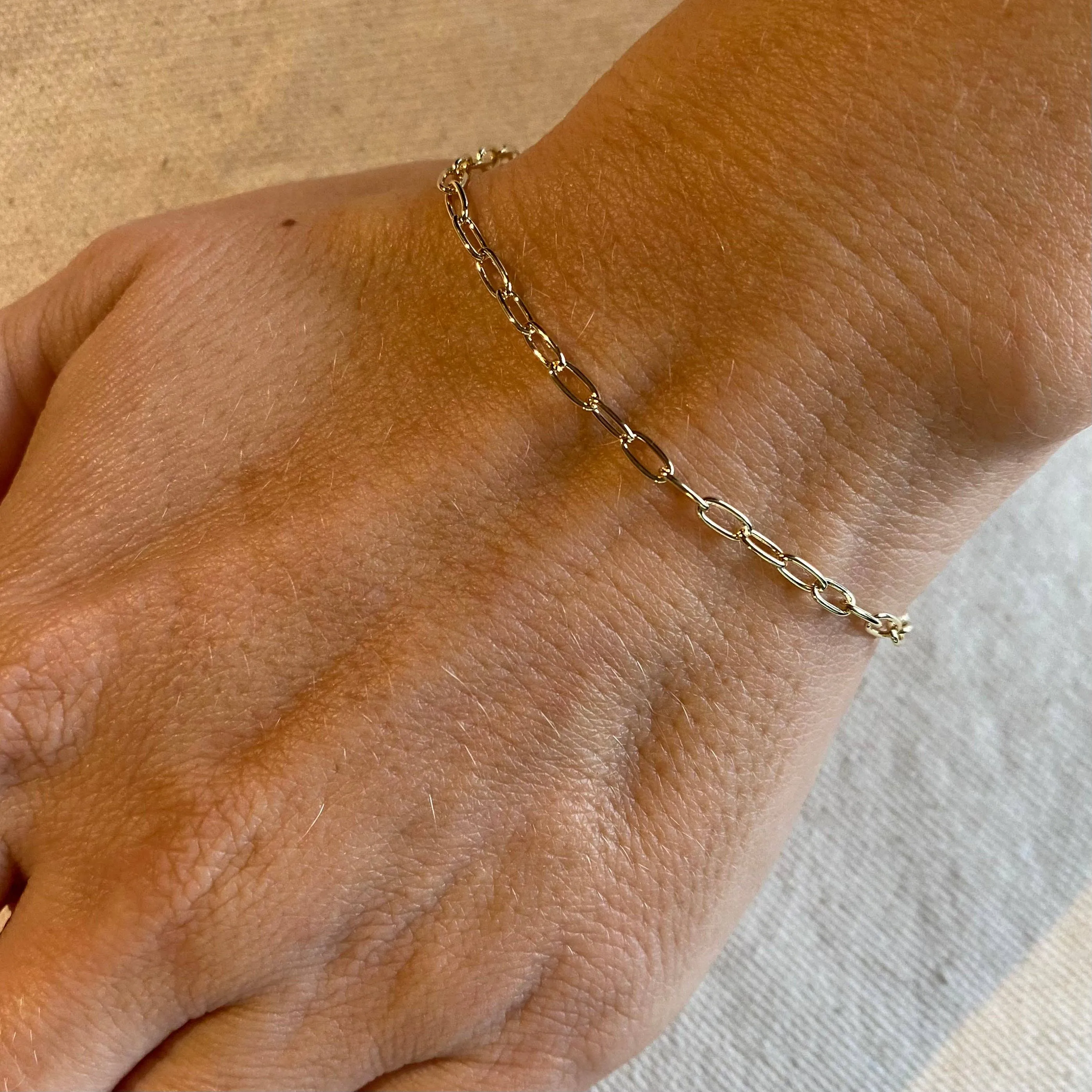 Cable Link Bracelet