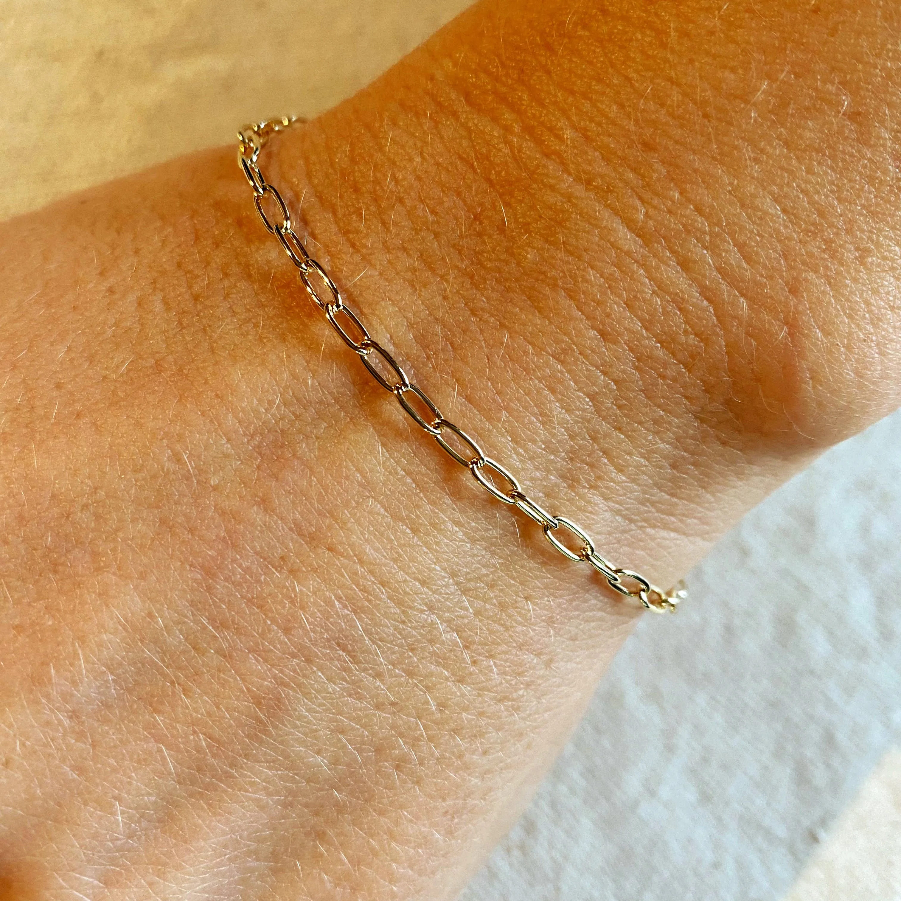 Cable Link Bracelet