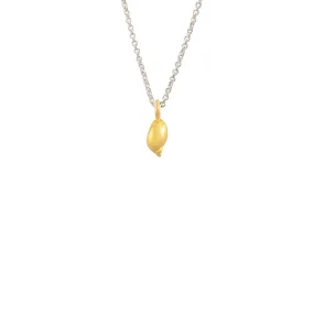 HANDMADE WITH LOVE SNAIL PENDANT STERLING SILVER