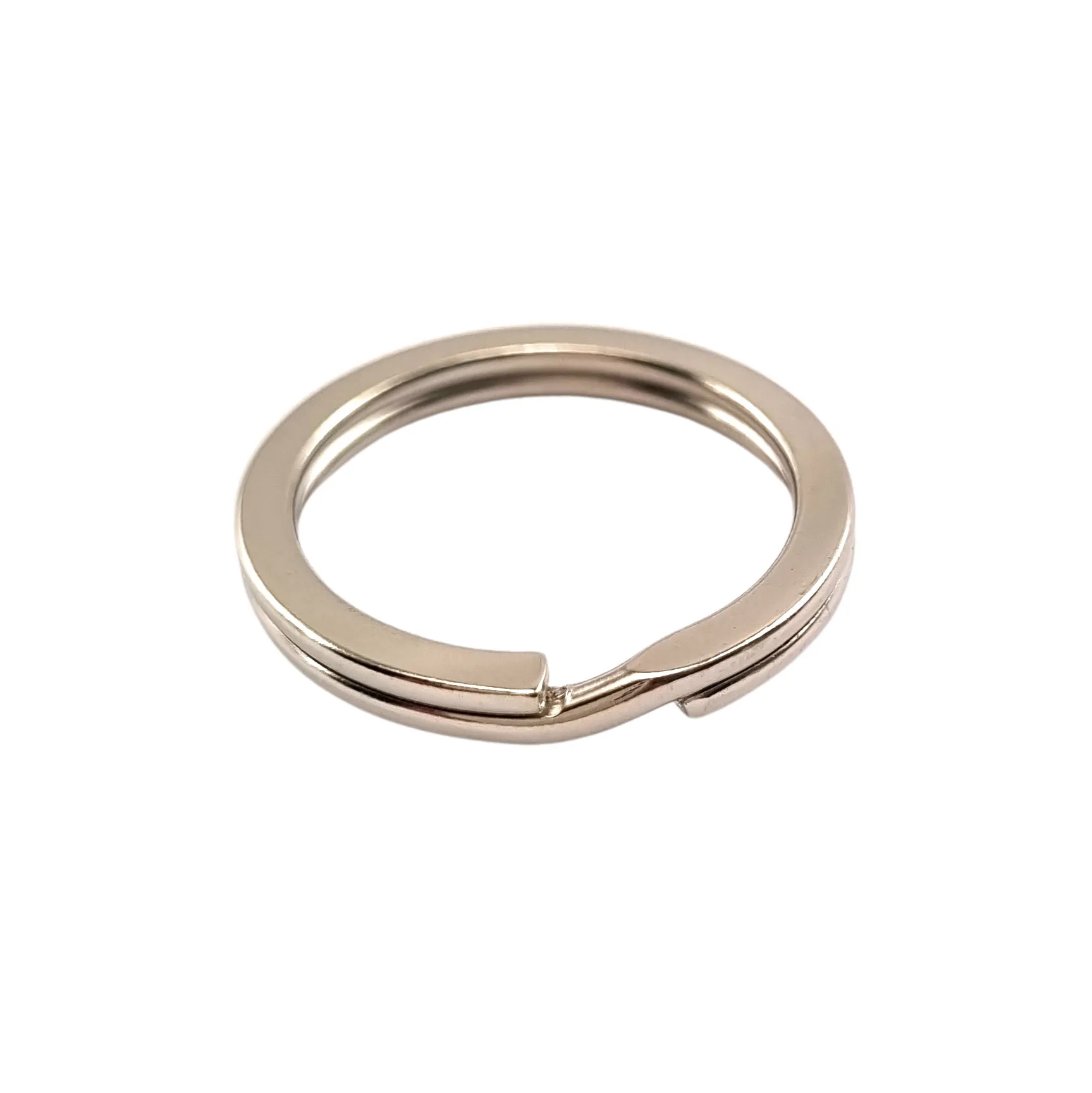 Key Ring - Flat - Nickel