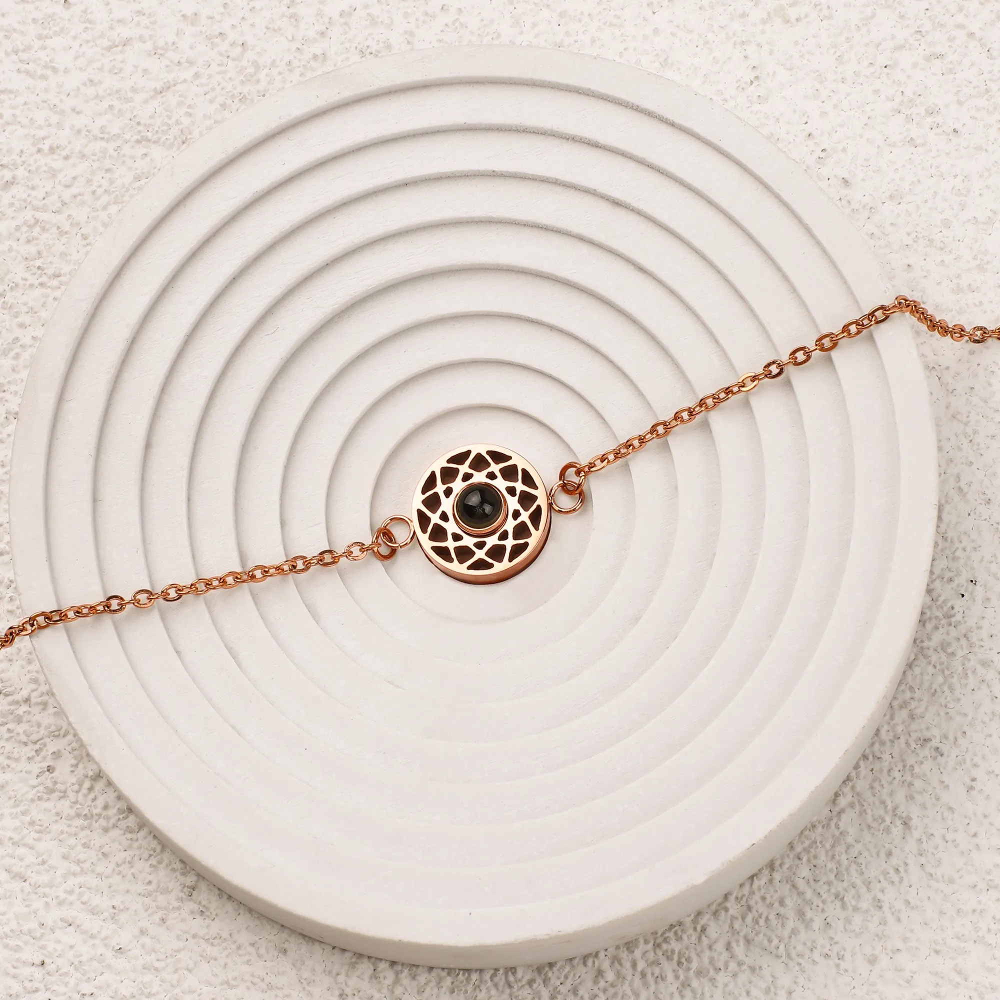 Mandala Photo Bracelet