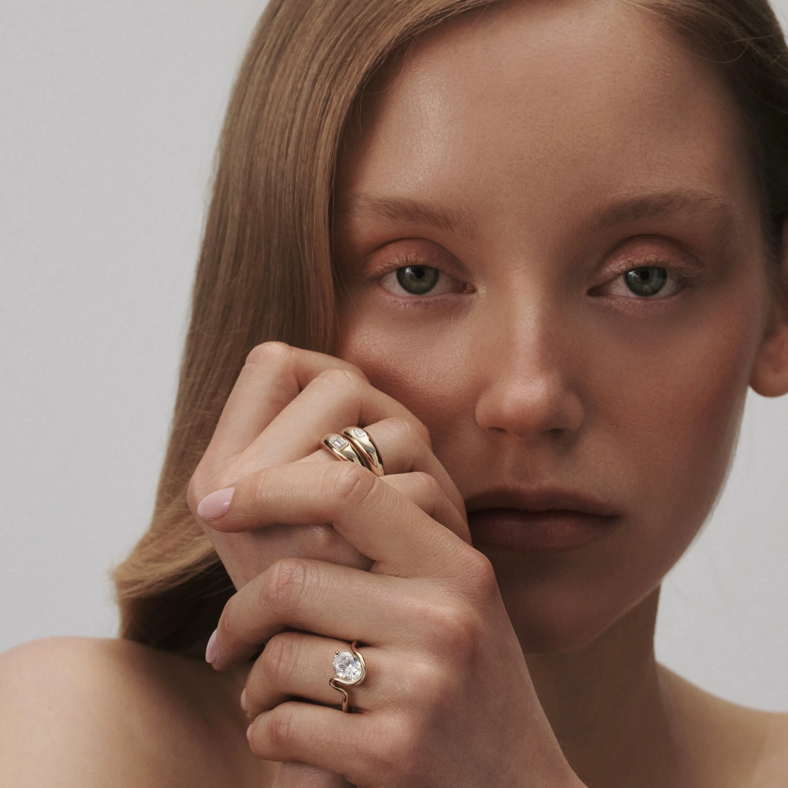 Marmont Dome ring - Marquise