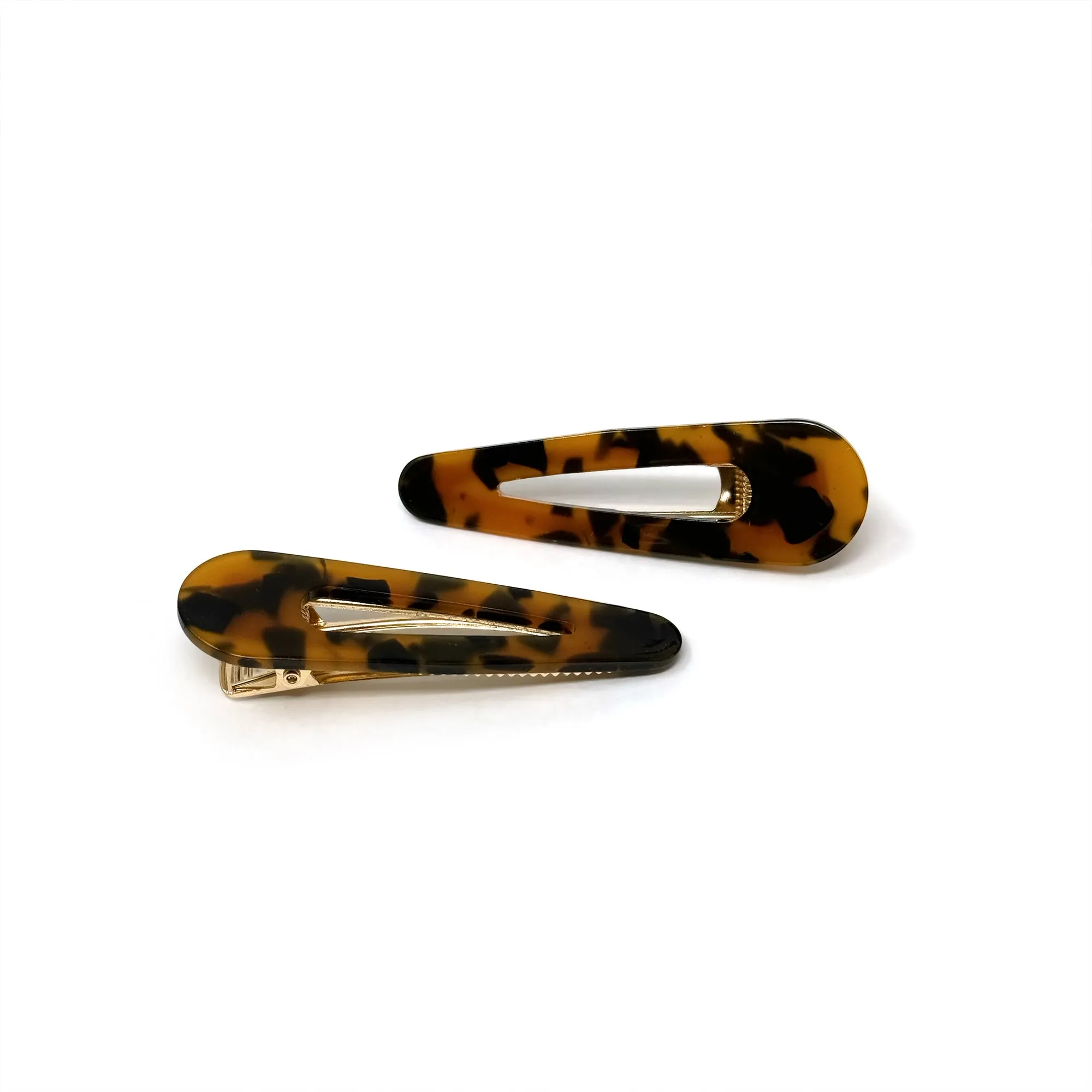 Marnie Tortoiseshell Hair Clips (Set of 2)