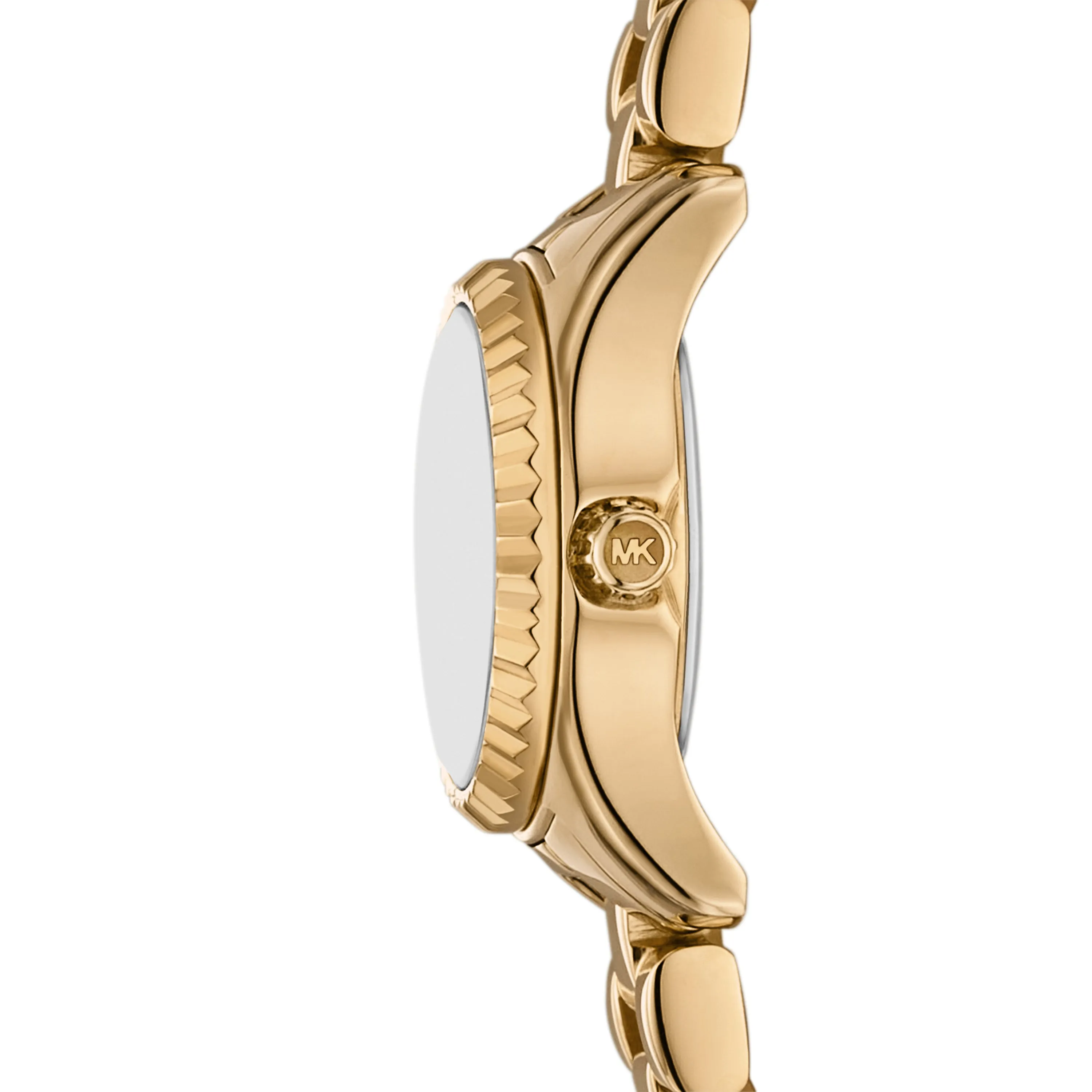 Michael Kors Lexington Three-Hand Gold-Tone Stainless Steel Watch MK4862