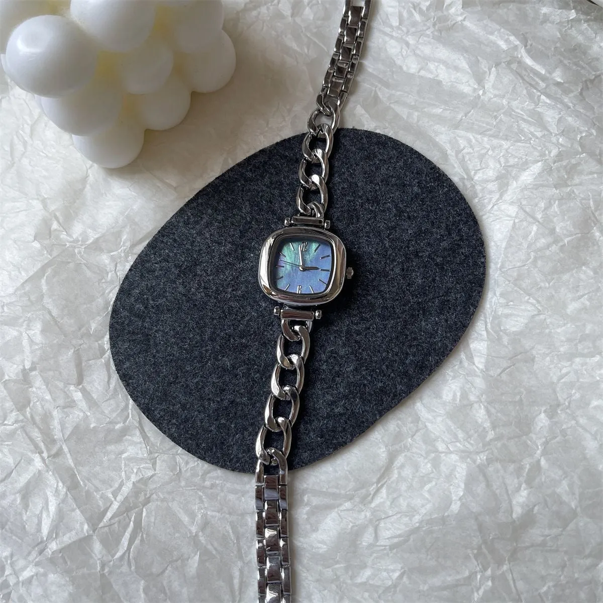 Naduli Women's Square Chain Watch