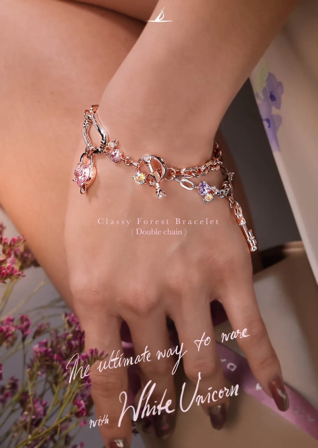 Richy Forest Bracelet (Double Chain)