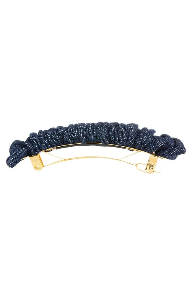 Super Scrunch Barrette - Denim