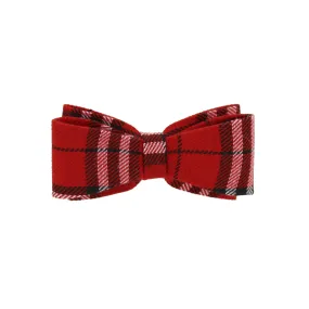 Tartan Bow on Barrette