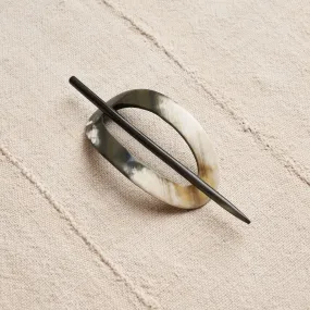 Upcycled Horn Barrette