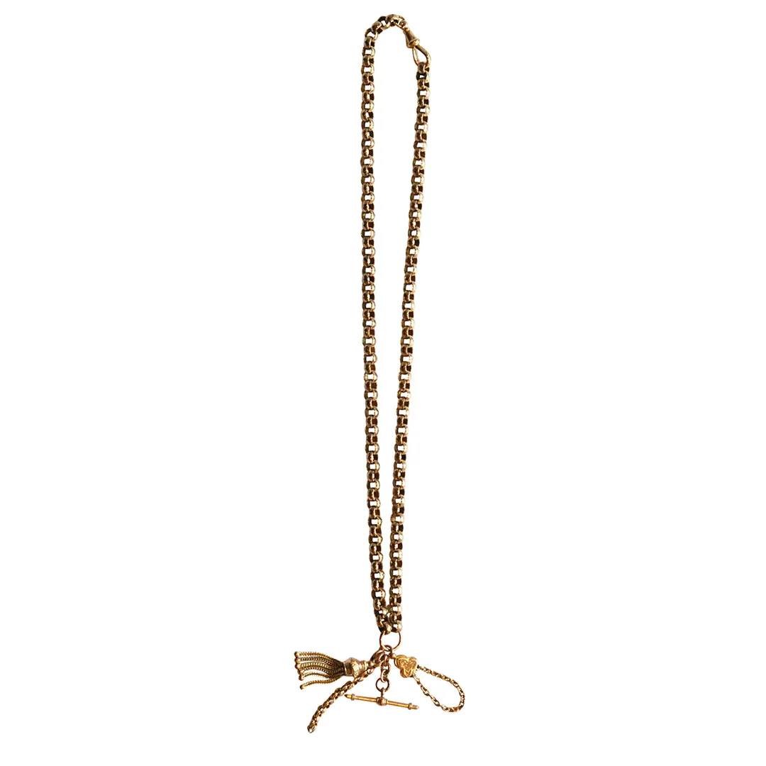 Watch Chain with Charms
