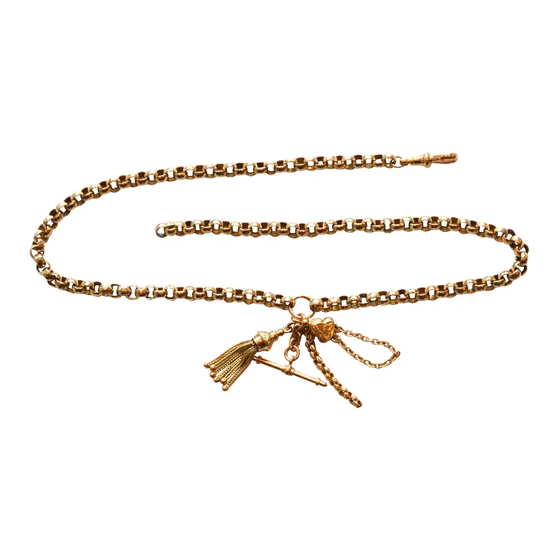 Watch Chain with Charms