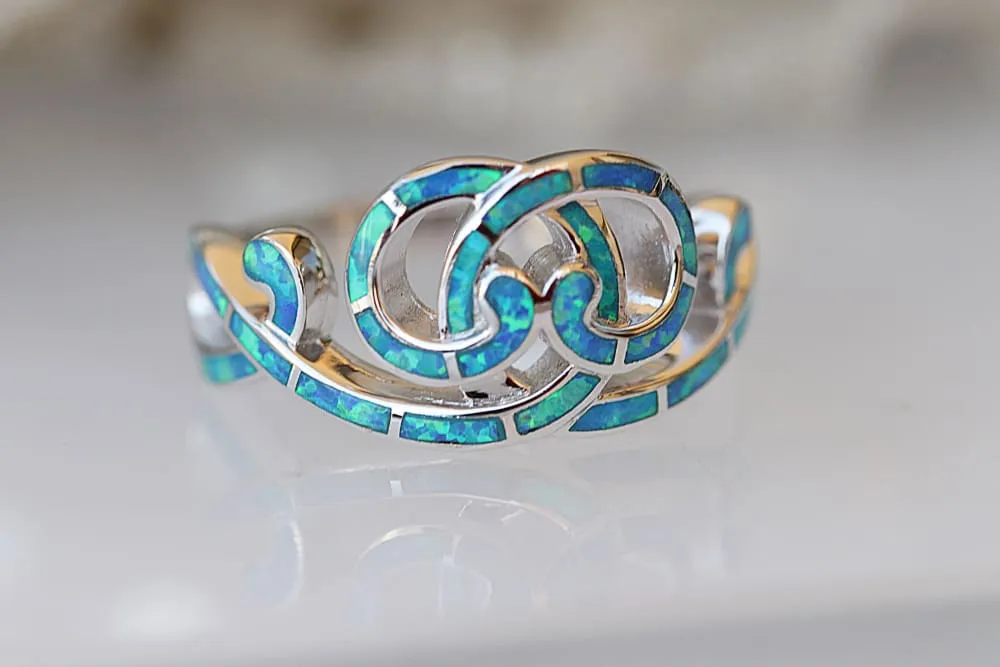 WHITE PROMISE RING