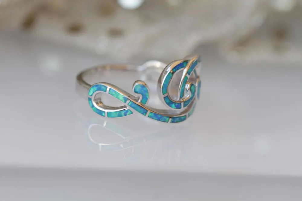 WHITE PROMISE RING