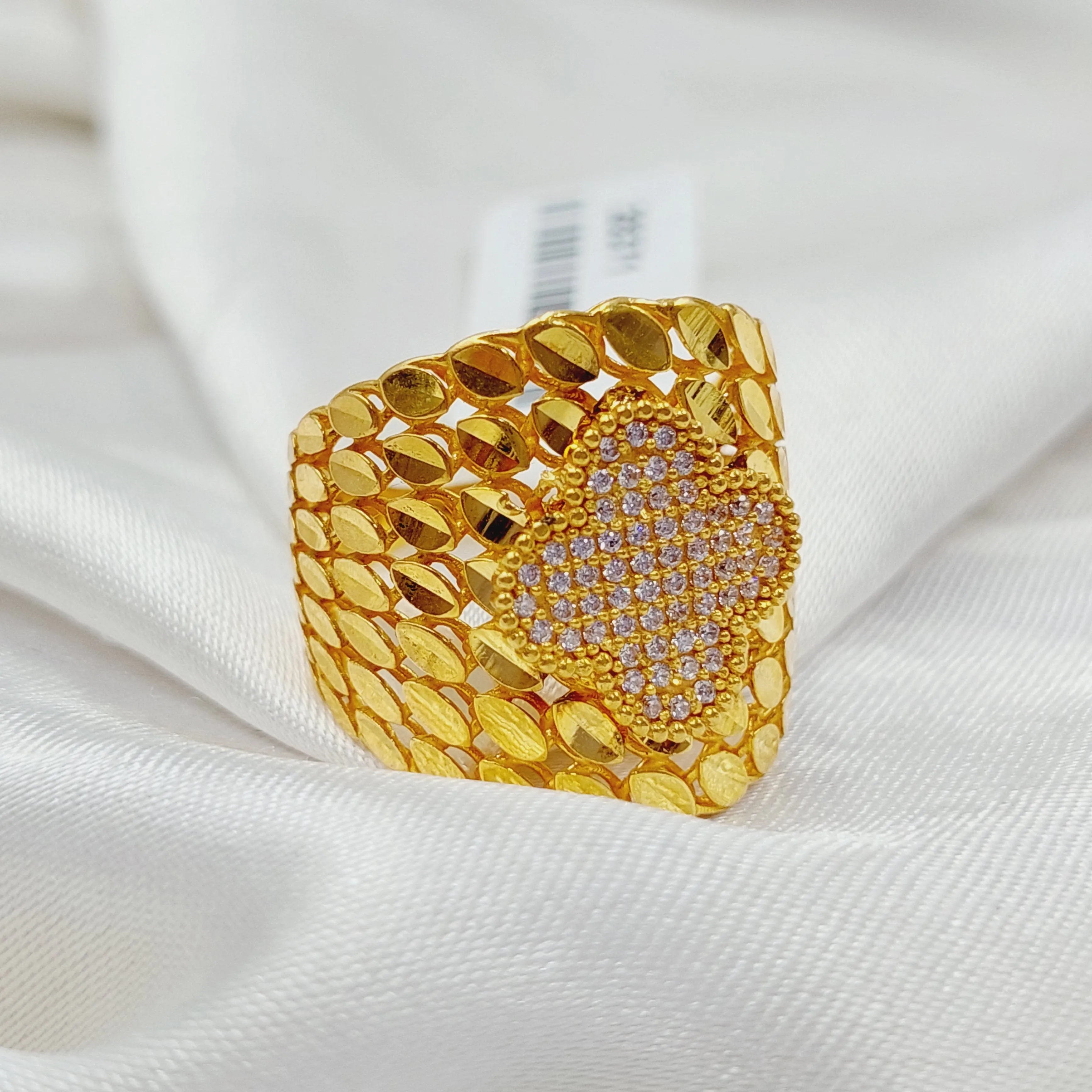 Zirconed Clover Ring